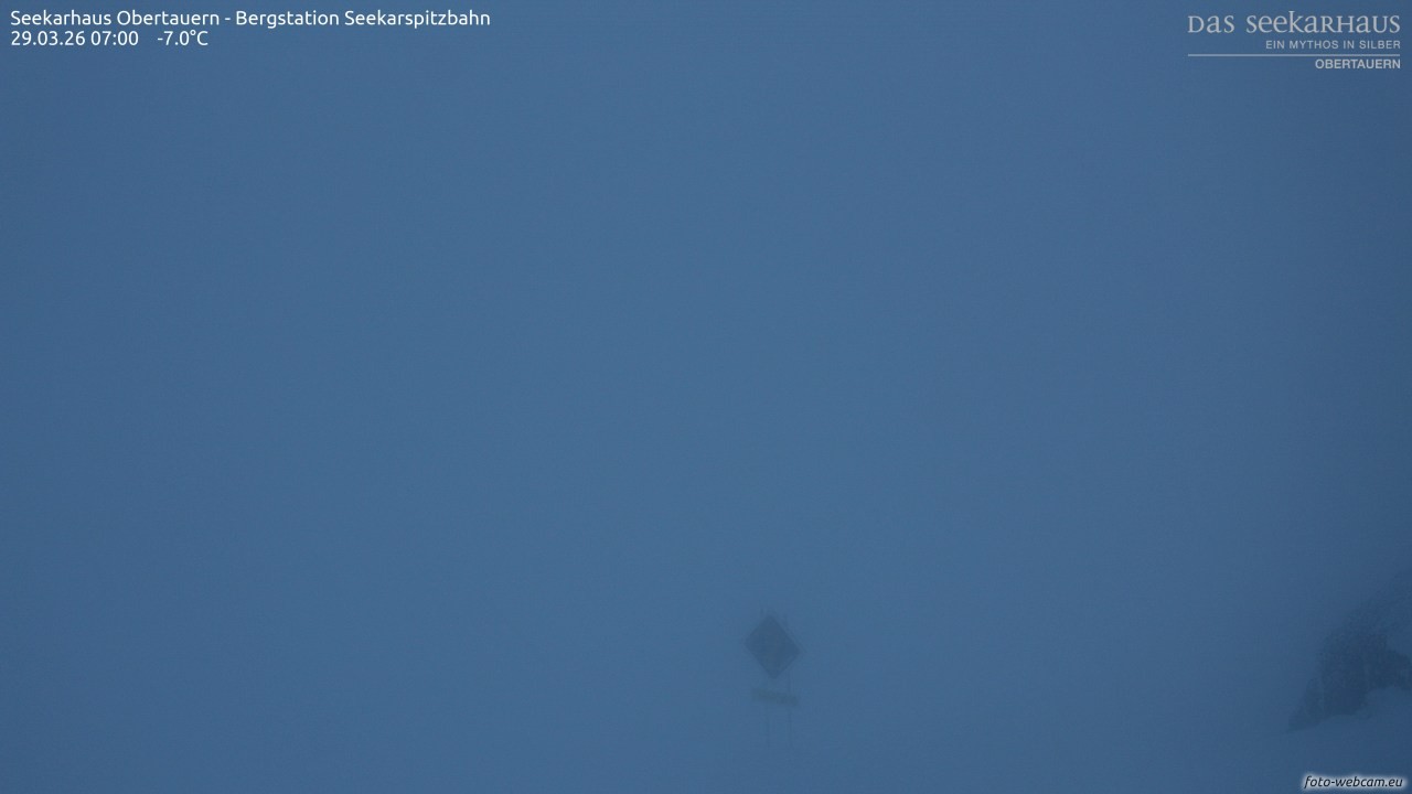 Archiv Foto Webcam Obertauern: Seekarspitz top station
