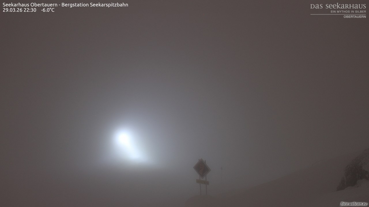 Archiv Foto Webcam Obertauern: Seekarspitz top station