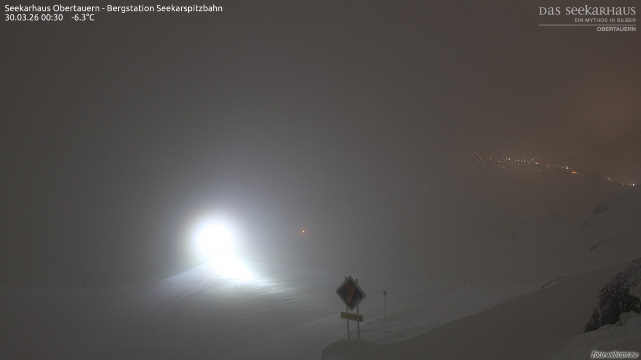 Archived image Webcam View Seekarspitz top station