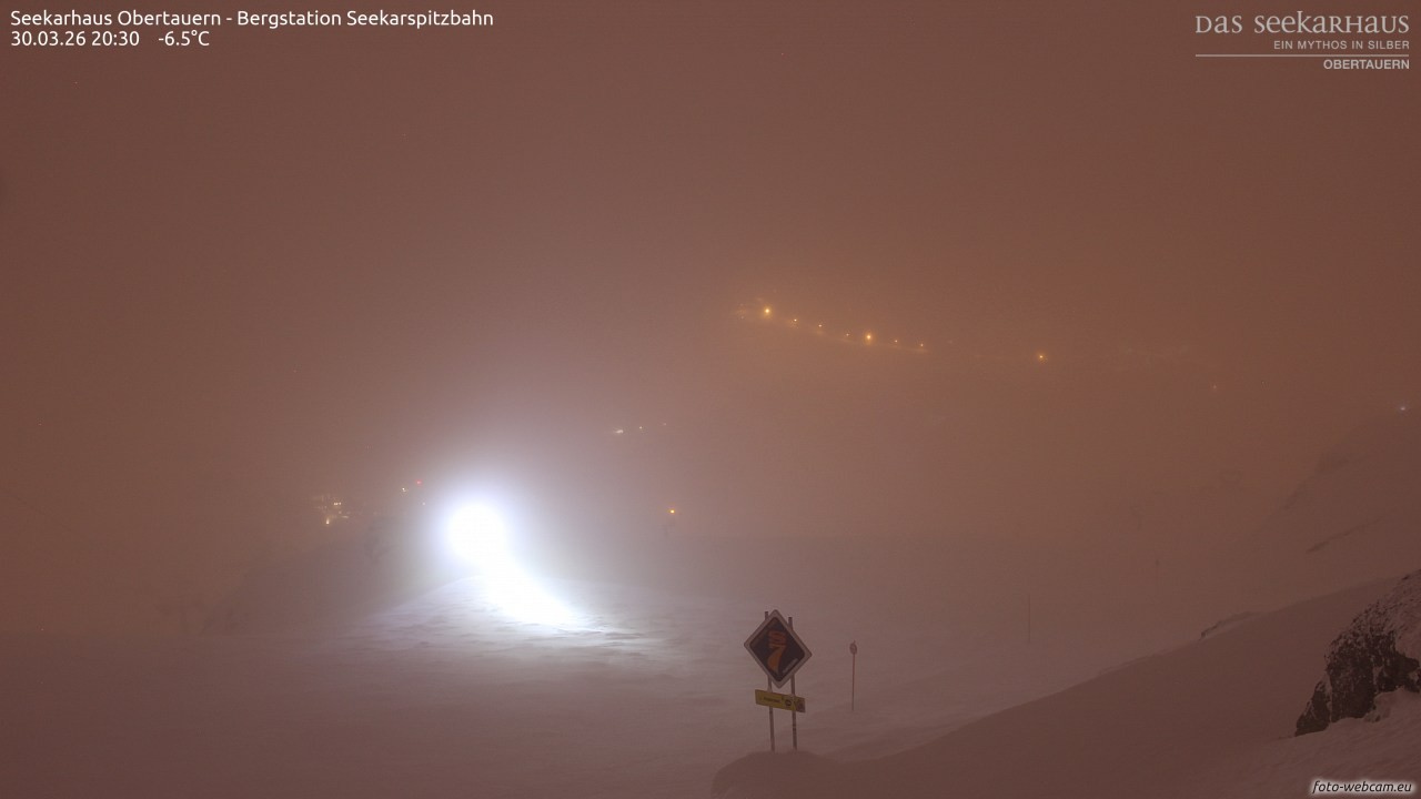 Archiv Foto Webcam Obertauern: Seekarspitz top station