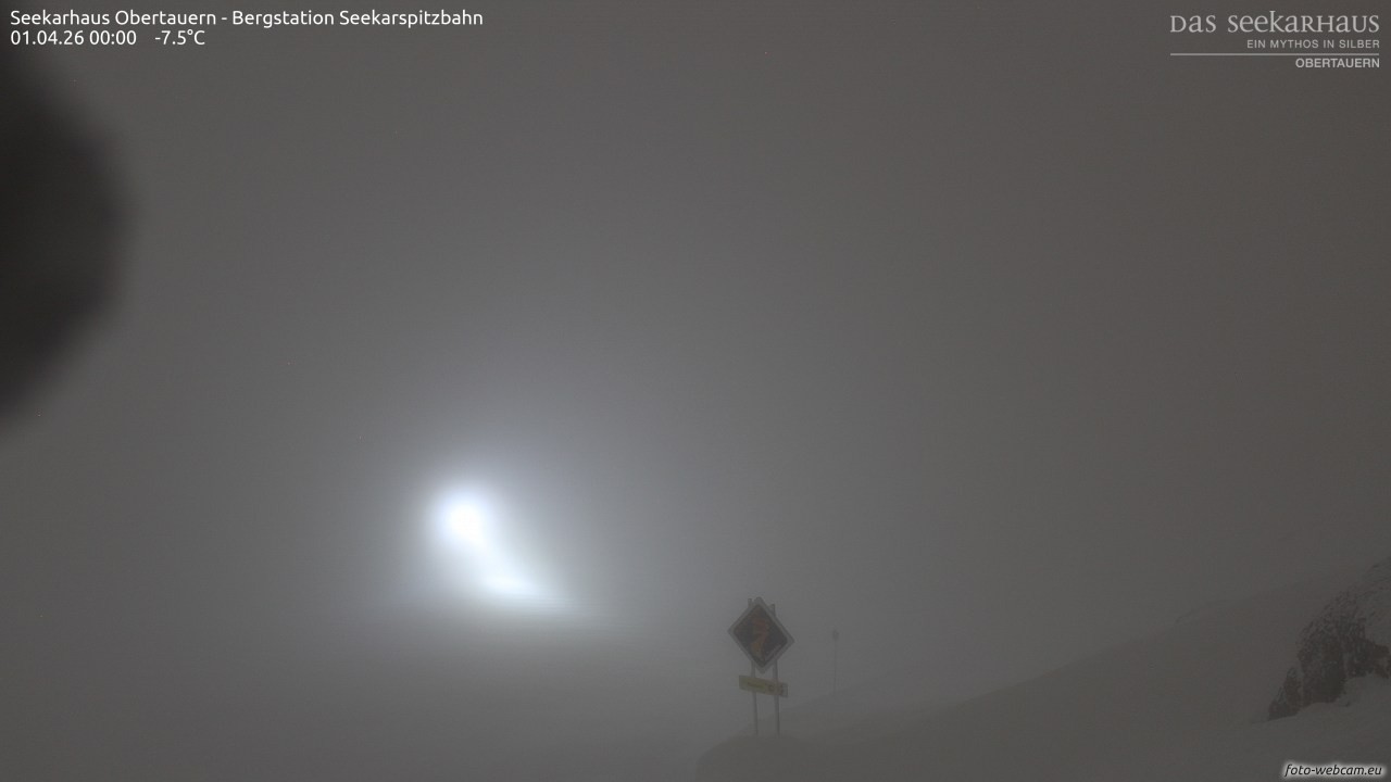 Archiv Foto Webcam Obertauern: Seekarspitz top station