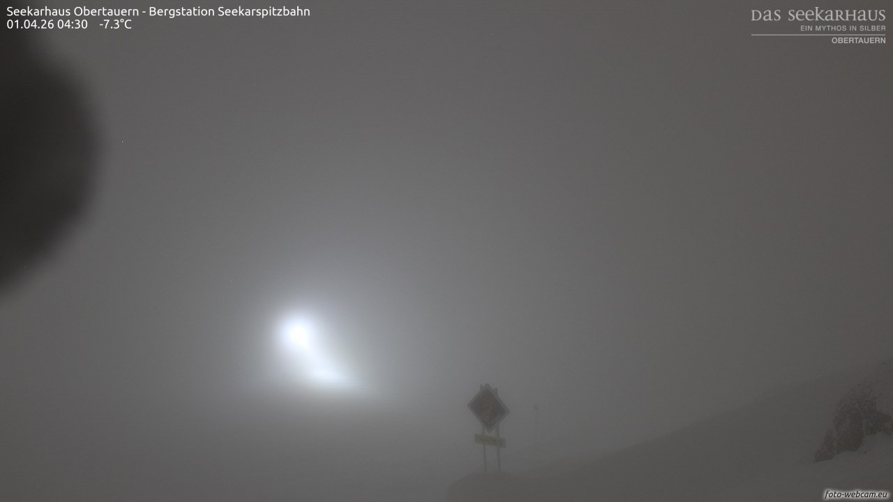Archiv Foto Webcam Obertauern: Seekarspitz top station