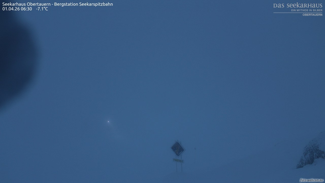 Archiv Foto Webcam Obertauern: Seekarspitz top station
