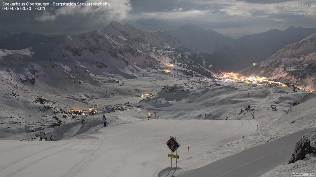 Archiv Foto Webcam Obertauern: Seekarspitz top station