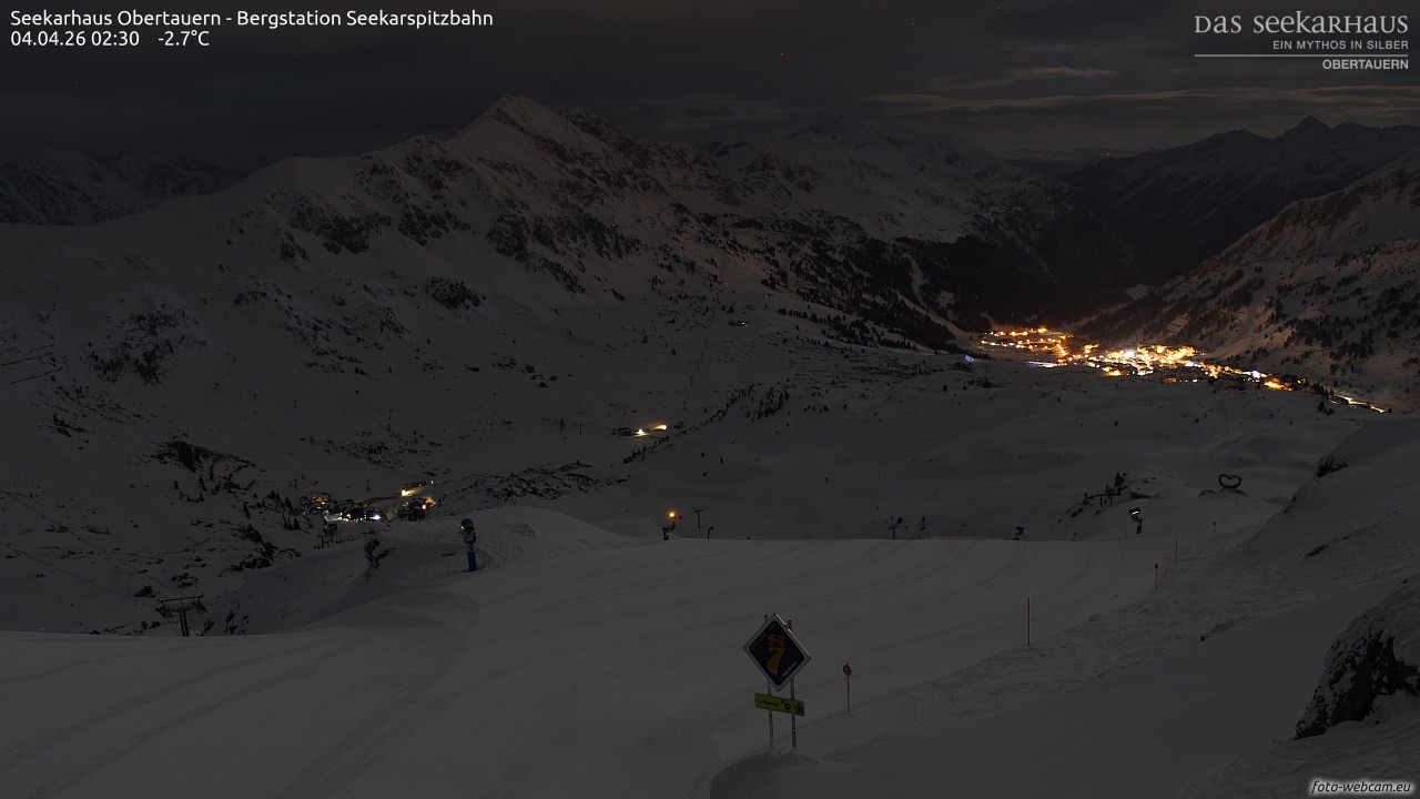 Archiv Foto Webcam Obertauern: Seekarspitz top station