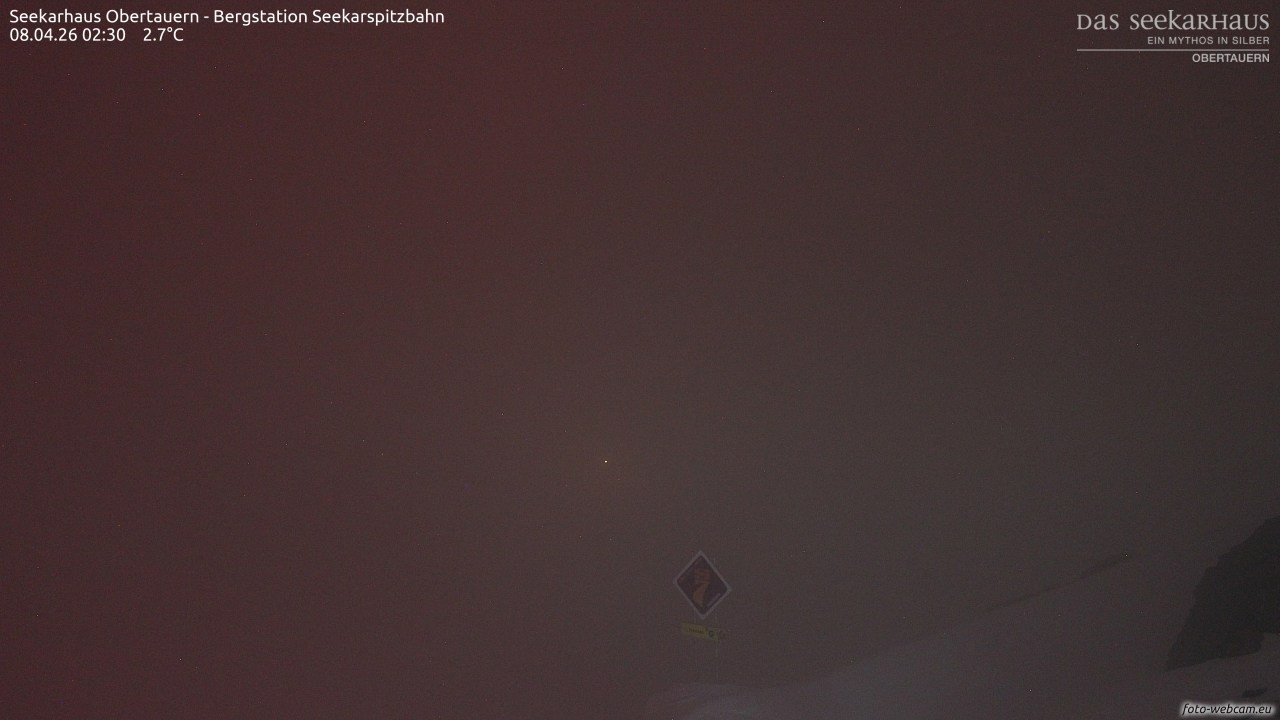 Archived image Webcam View Seekarspitz top station