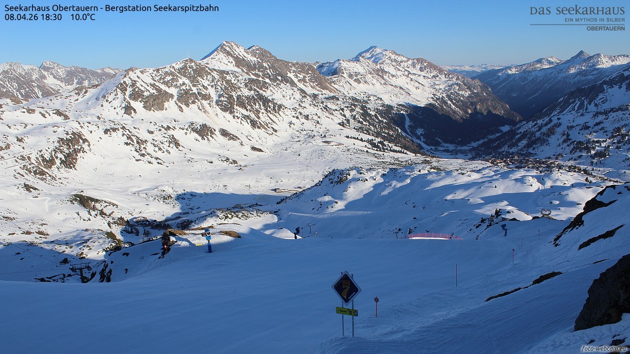 Archived image Webcam View Seekarspitz top station