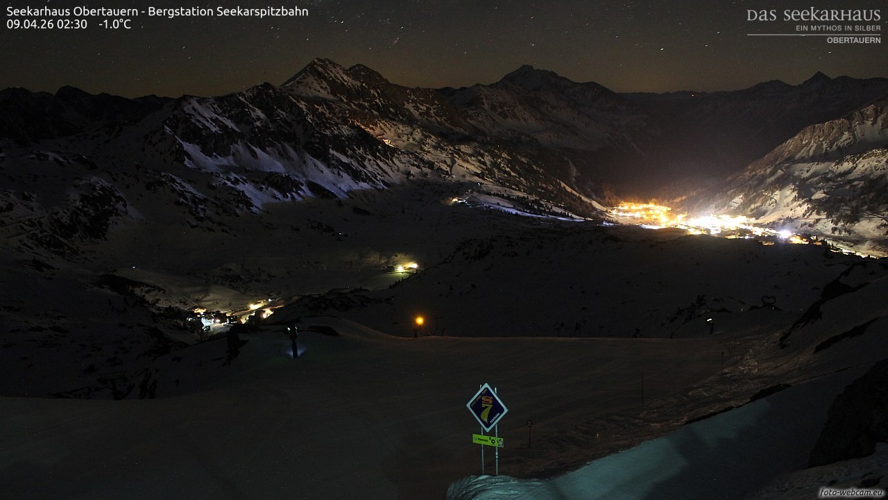 Archiv Foto Webcam Obertauern: Seekarspitz top station