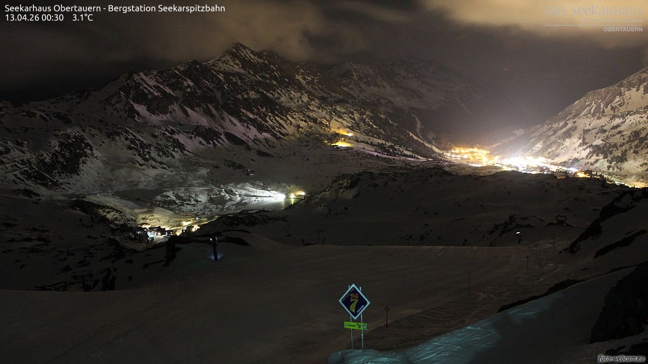 Archived image Webcam View Seekarspitz top station