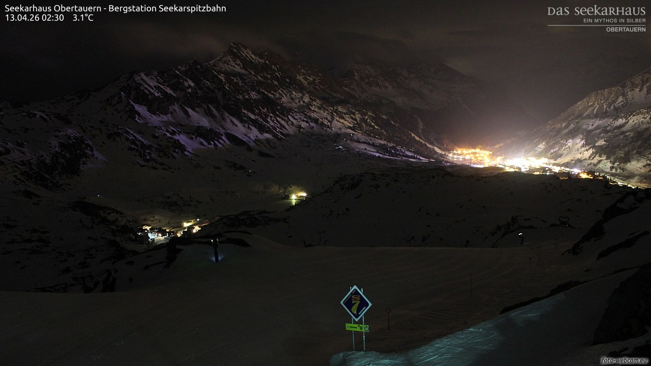 Archived image Webcam View Seekarspitz top station