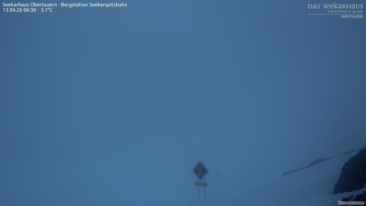 Archived image Webcam View Seekarspitz top station