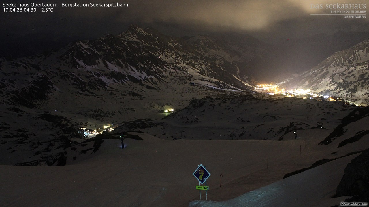 Archived image Webcam View Seekarspitz top station