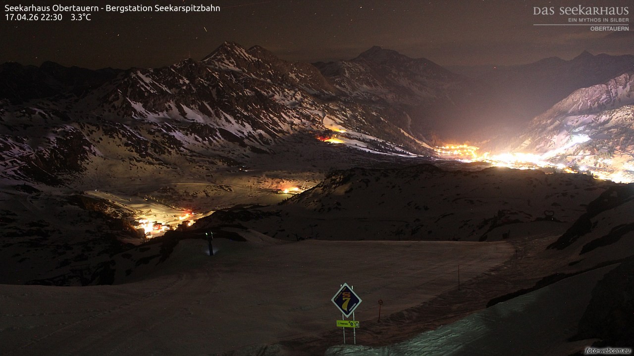 Archived image Webcam View Seekarspitz top station