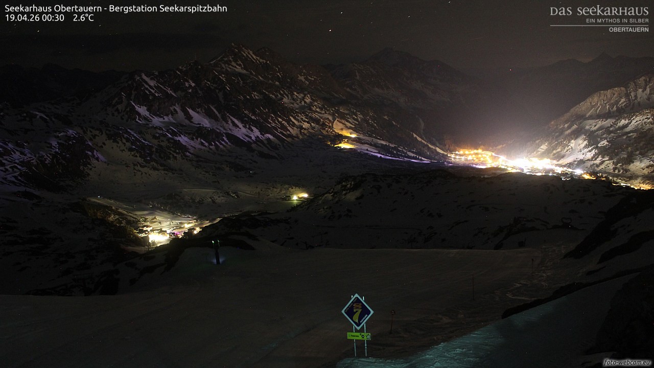 Archiv Foto Webcam Obertauern: Seekarspitz top station