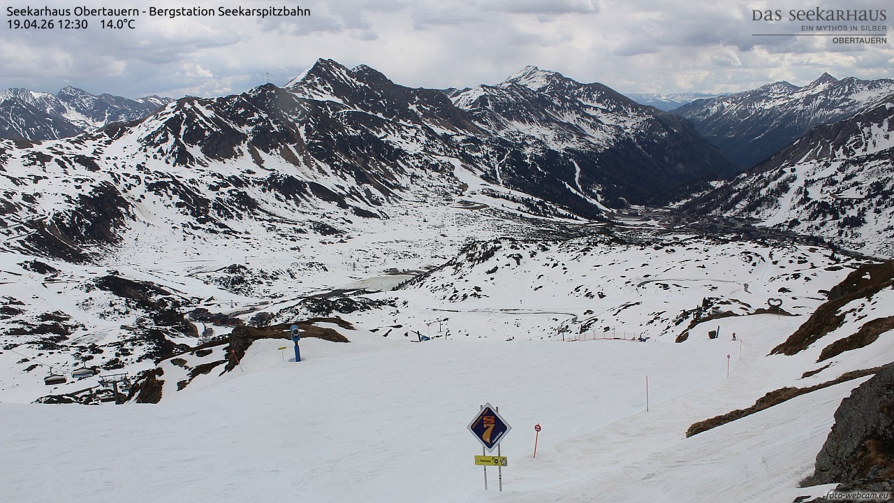 Archiv Foto Webcam Obertauern: Seekarspitz top station