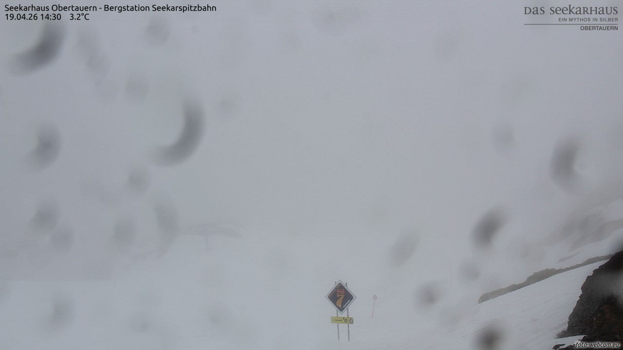 Archiv Foto Webcam Obertauern: Seekarspitz top station