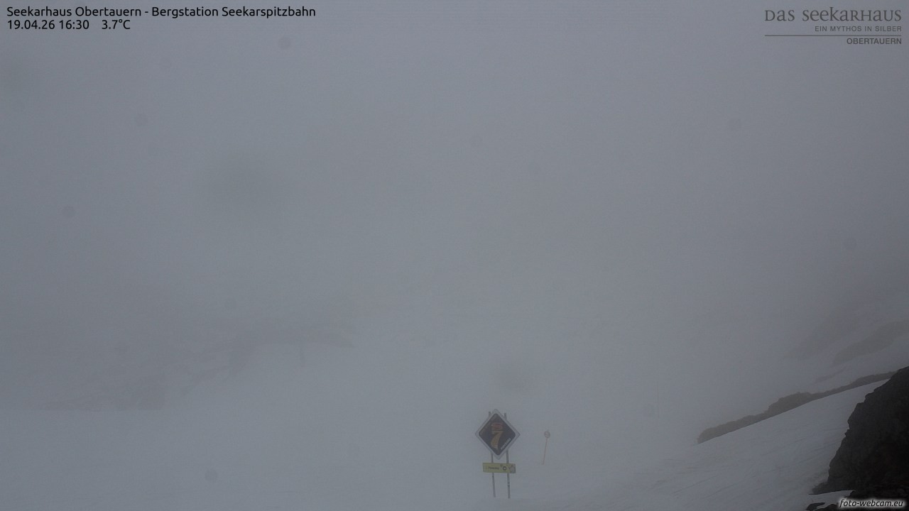 Archiv Foto Webcam Obertauern: Seekarspitz top station