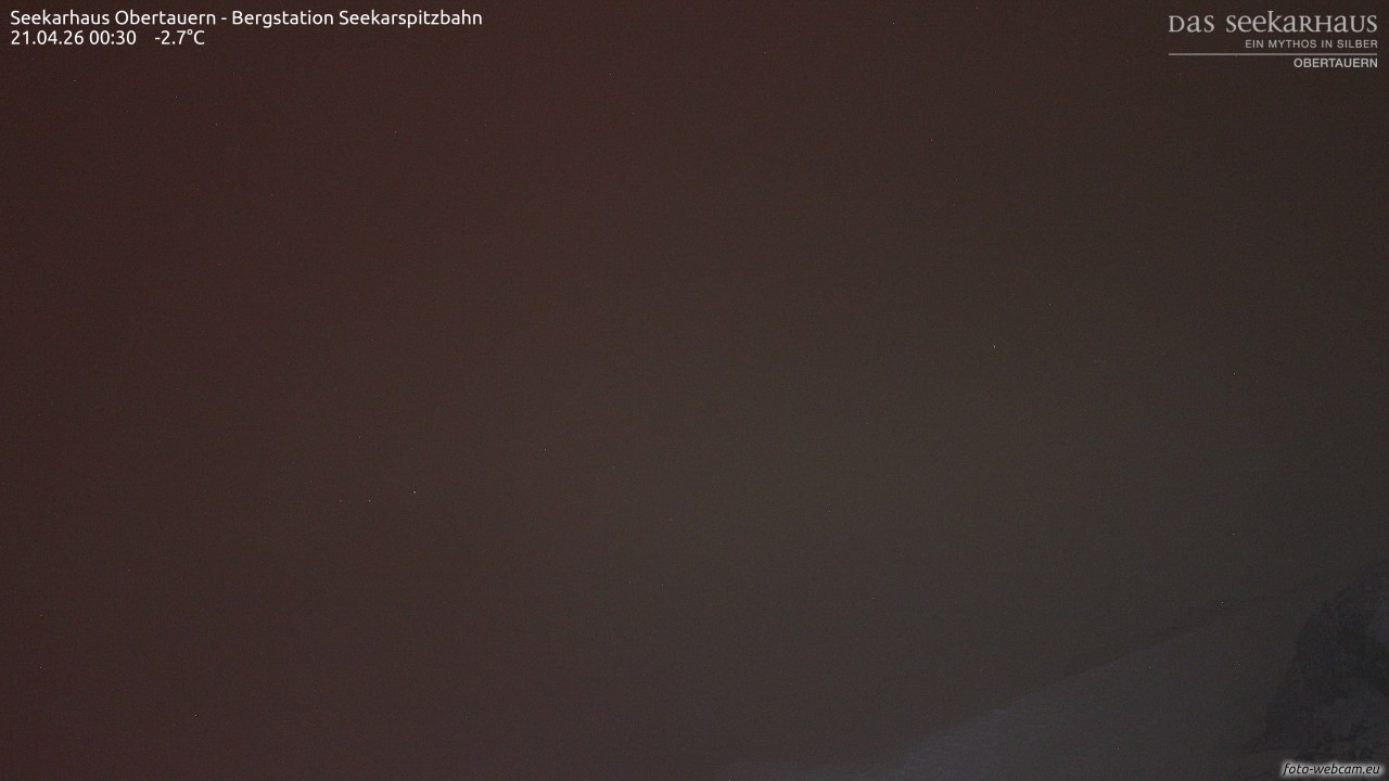 Archiv Foto Webcam Obertauern: Seekarspitz top station
