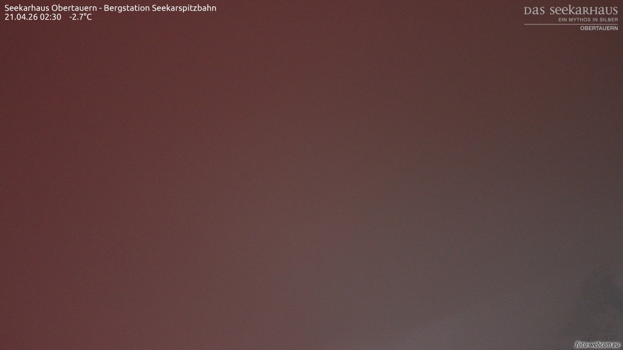 Archiv Foto Webcam Obertauern: Seekarspitz top station