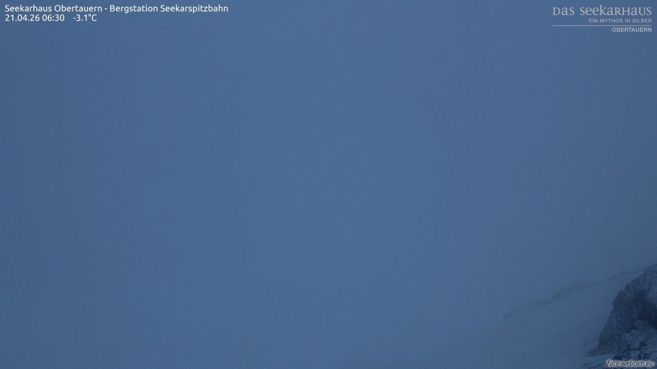 Archiv Foto Webcam Obertauern: Seekarspitz top station