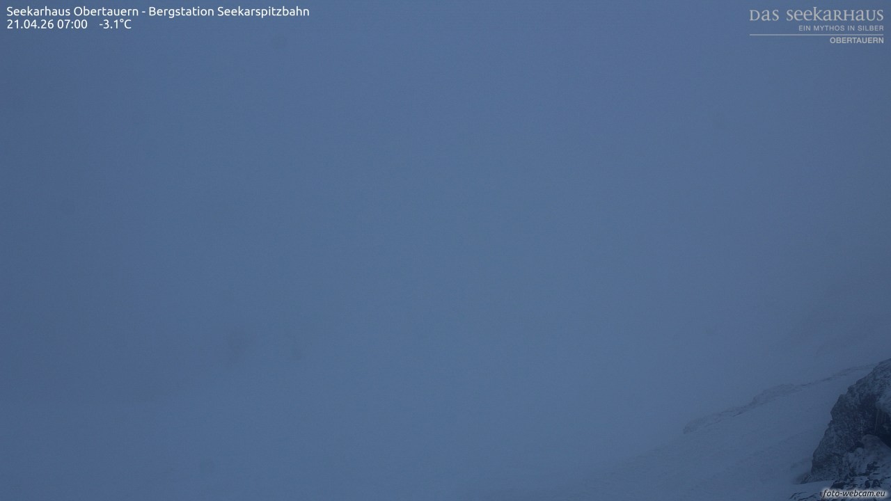 Archiv Foto Webcam Obertauern: Seekarspitz top station
