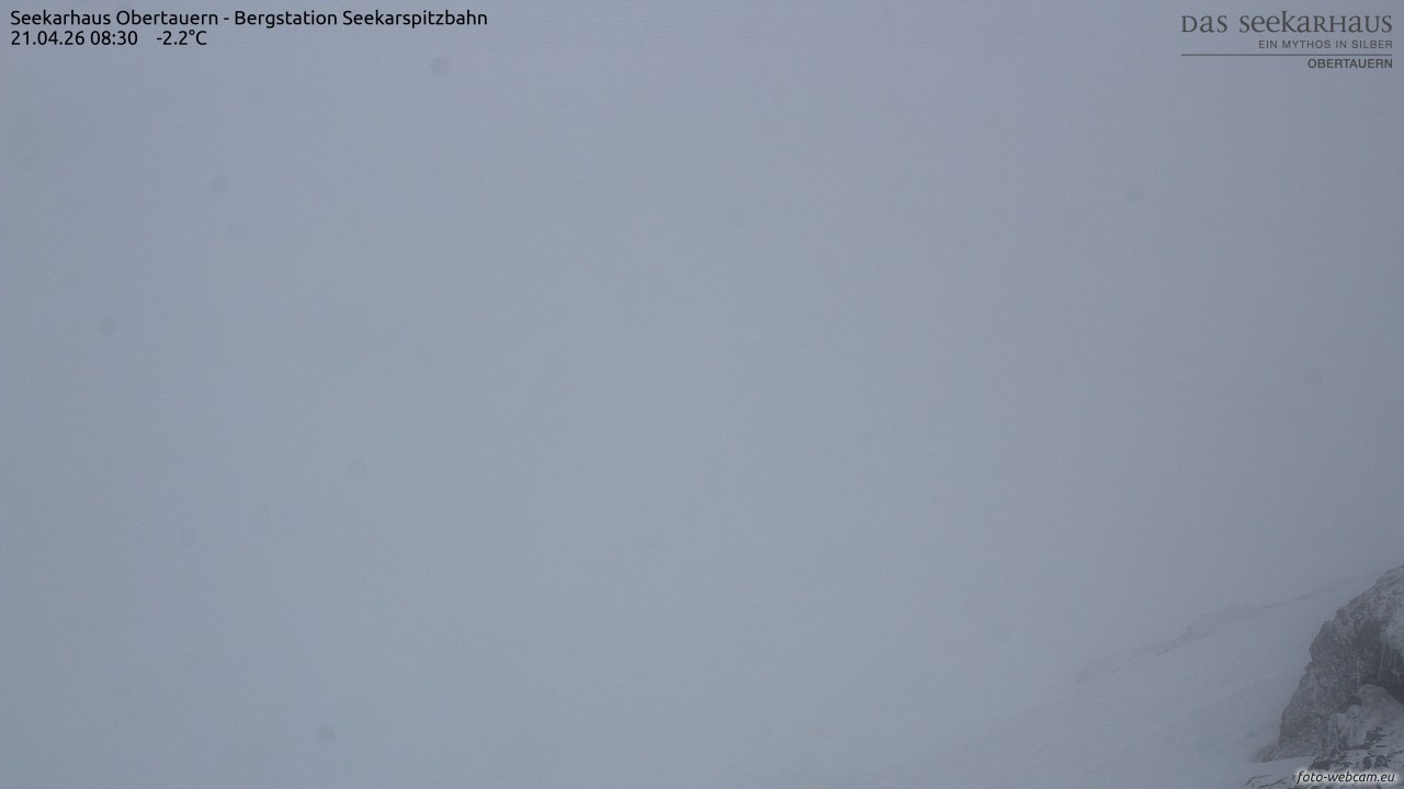Archiv Foto Webcam Obertauern: Seekarspitz top station