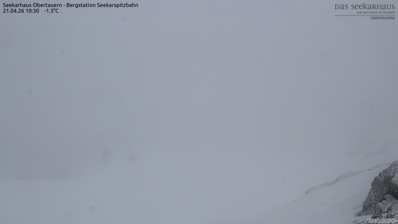 Archiv Foto Webcam Obertauern: Seekarspitz top station