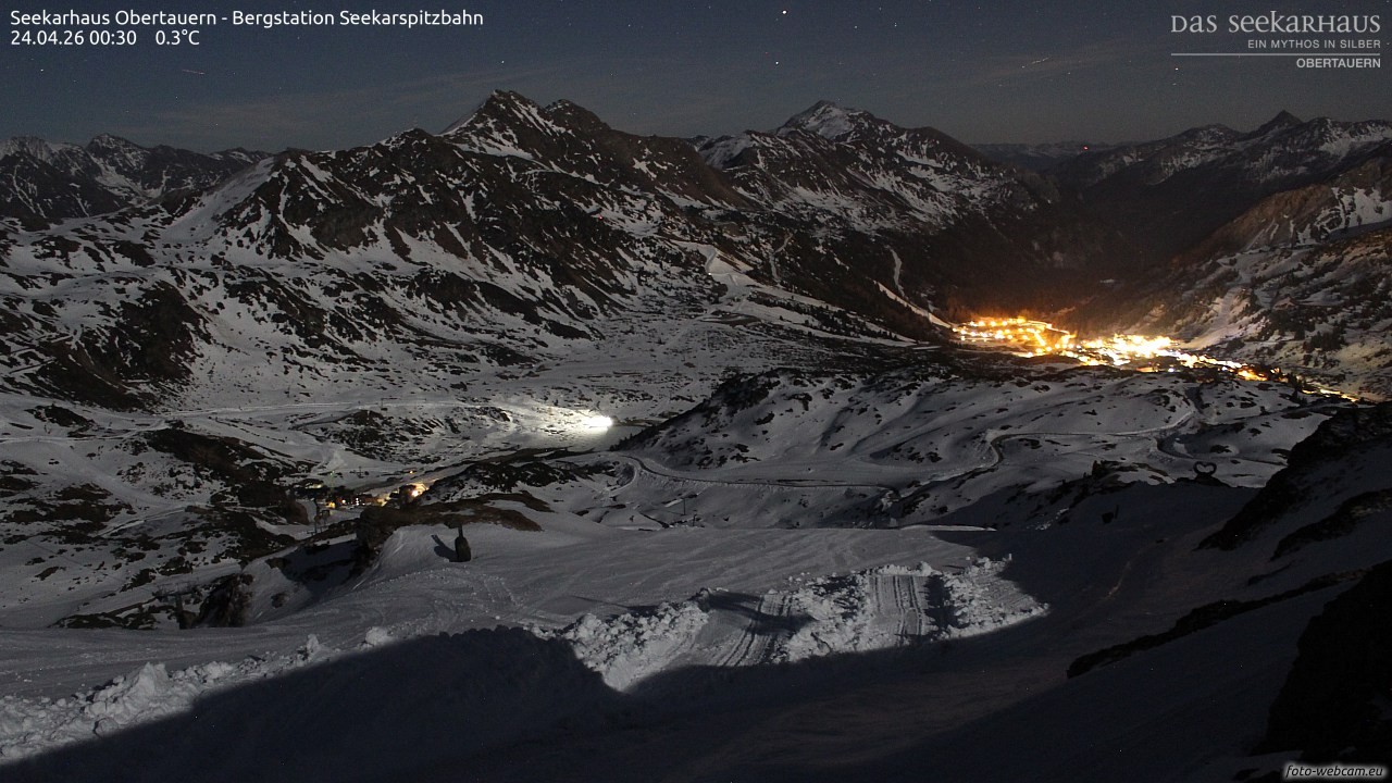 Archiv Foto Webcam Obertauern: Seekarspitz top station