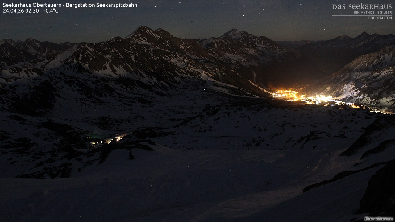 Archiv Foto Webcam Obertauern: Seekarspitz top station