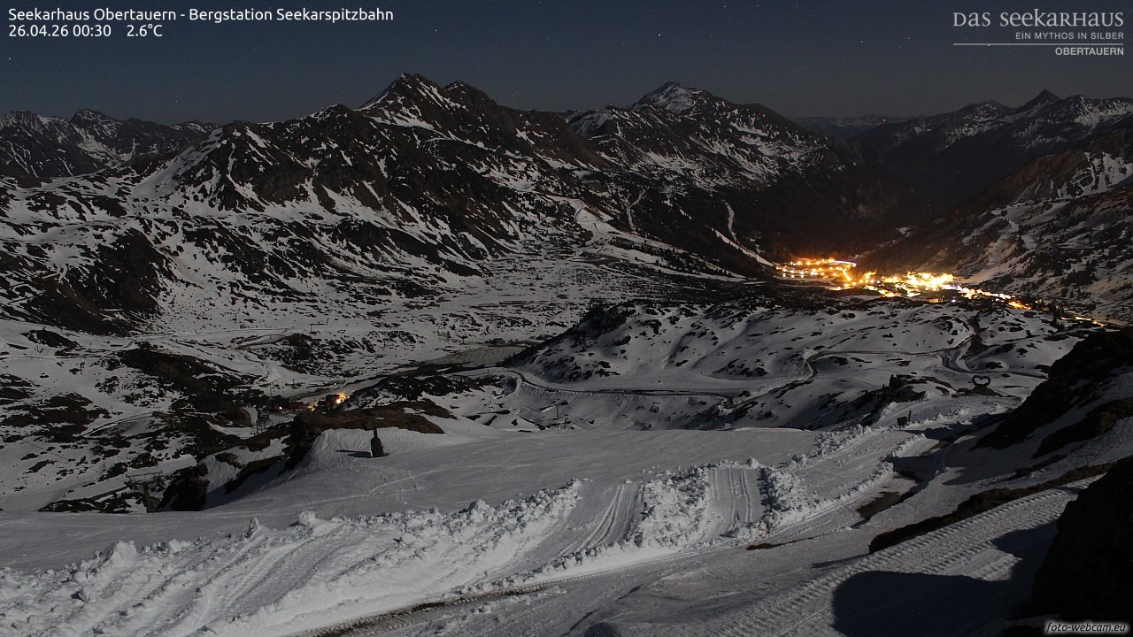 Archived image Webcam View Seekarspitz top station