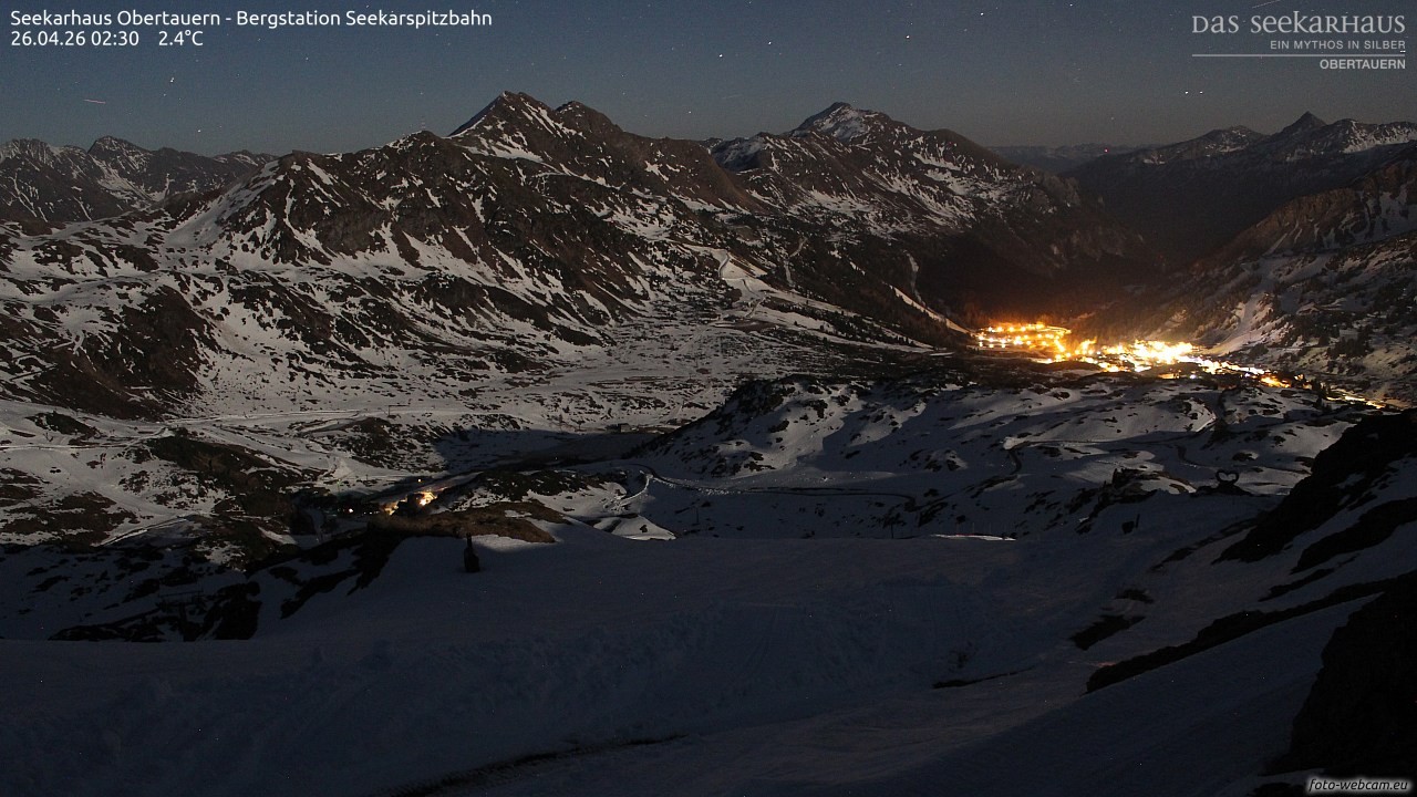 Archived image Webcam View Seekarspitz top station