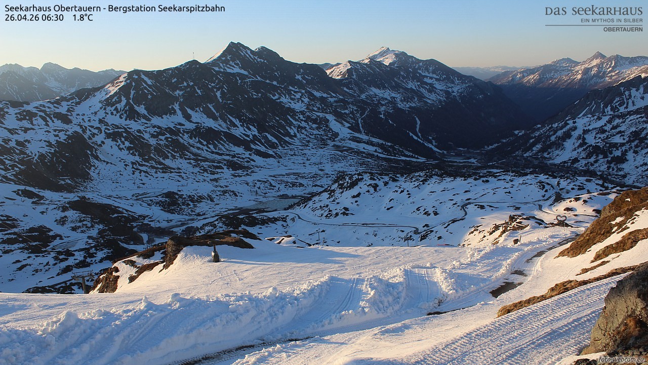 Archived image Webcam View Seekarspitz top station