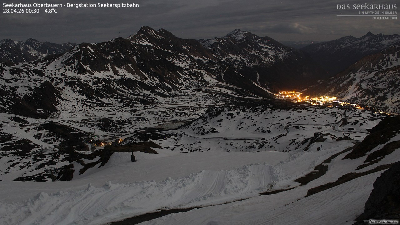 Archived image Webcam View Seekarspitz top station