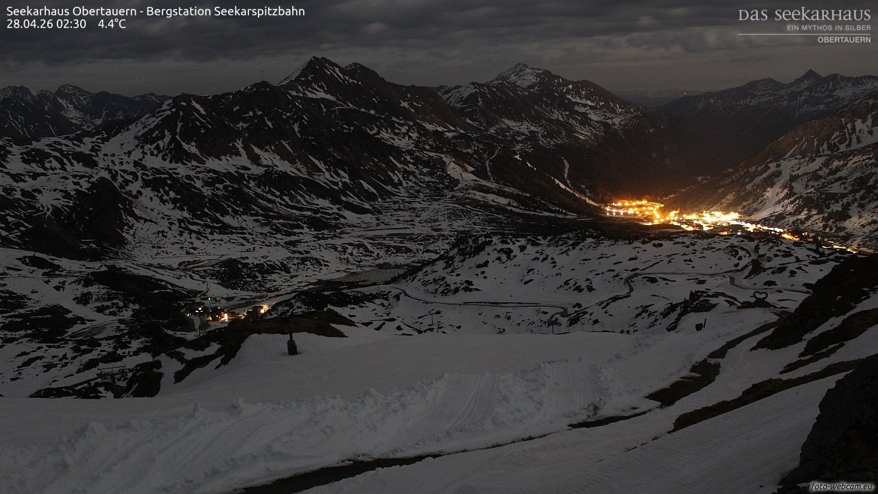 Archived image Webcam View Seekarspitz top station