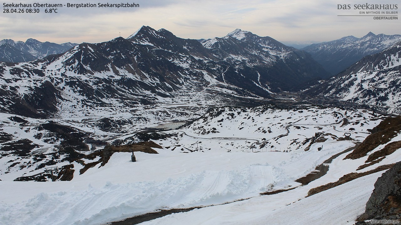 Archived image Webcam View Seekarspitz top station