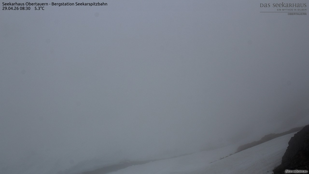Archiv Foto Webcam Obertauern: Seekarspitz top station