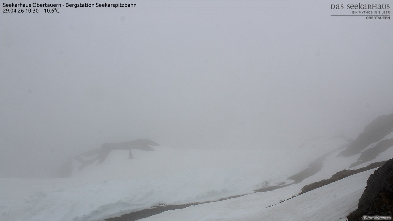 Archiv Foto Webcam Obertauern: Seekarspitz top station