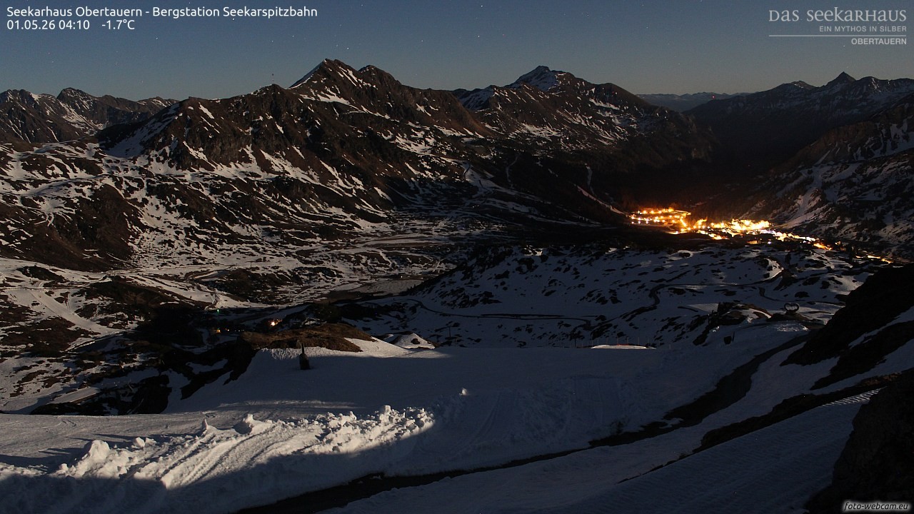 Archiv Foto Webcam Obertauern: Seekarspitz top station