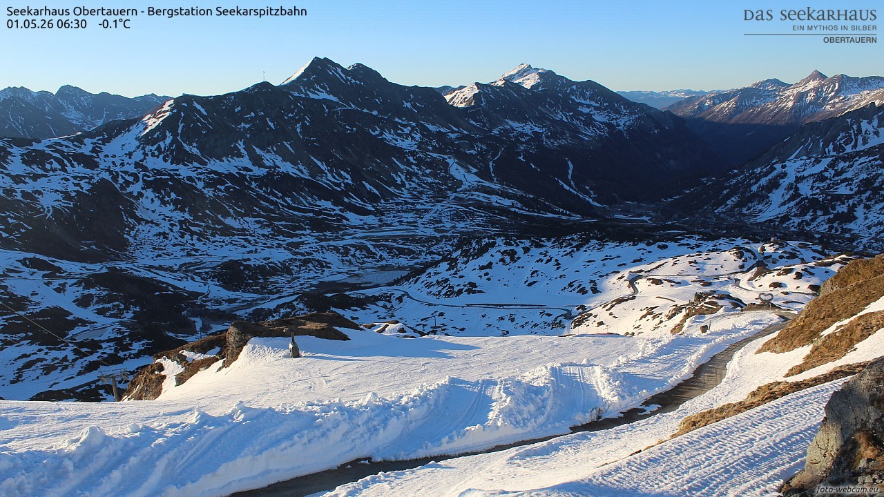 Archiv Foto Webcam Obertauern: Seekarspitz top station