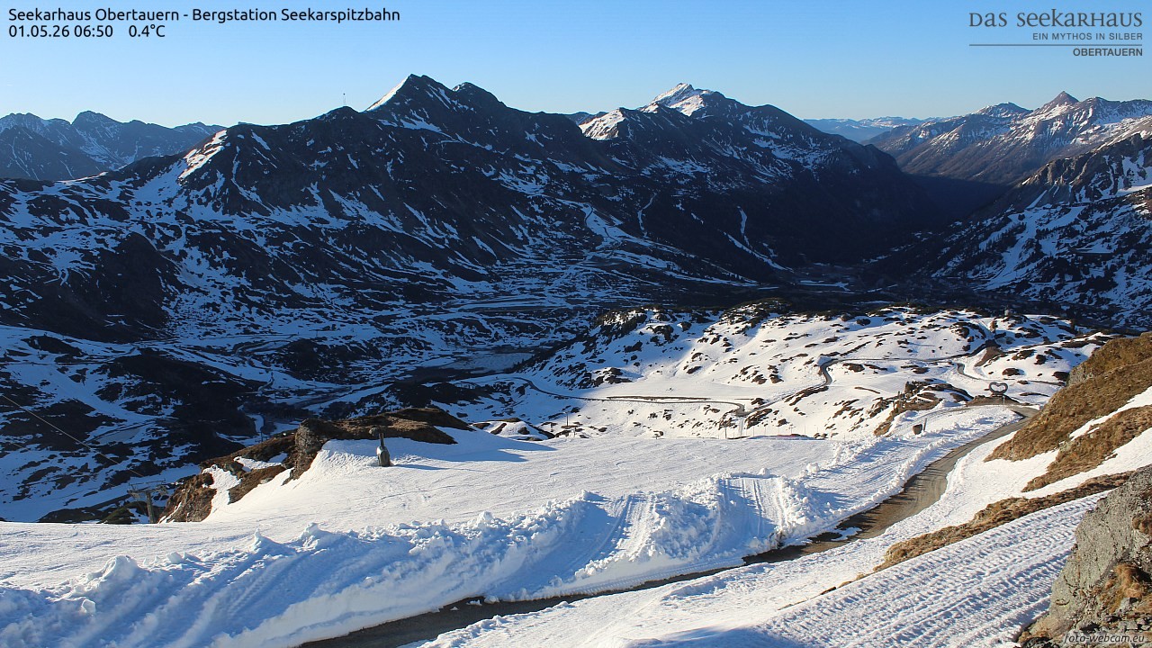 Archiv Foto Webcam Obertauern: Seekarspitz top station