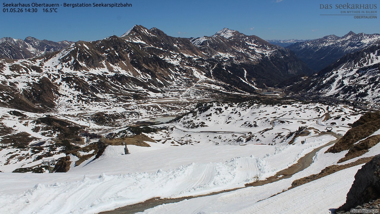 Archiv Foto Webcam Obertauern: Seekarspitz top station