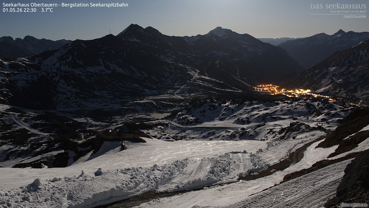 Archiv Foto Webcam Obertauern: Seekarspitz top station