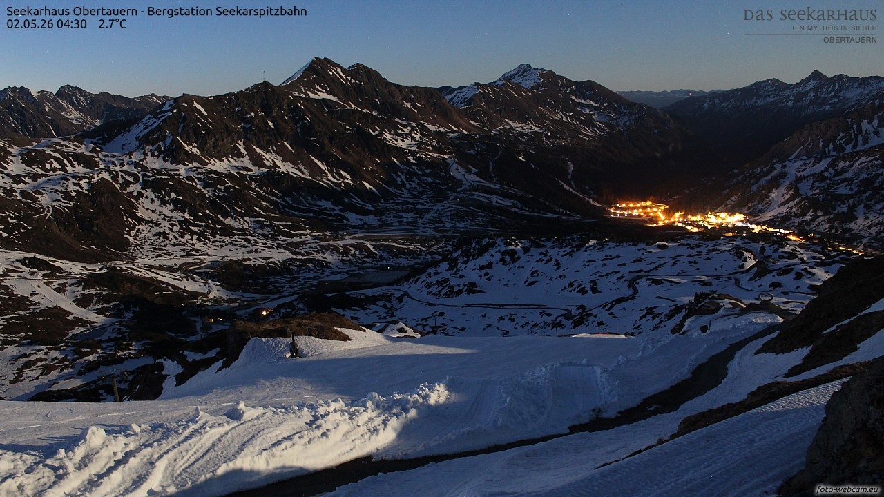Archiv Foto Webcam Obertauern: Seekarspitz top station