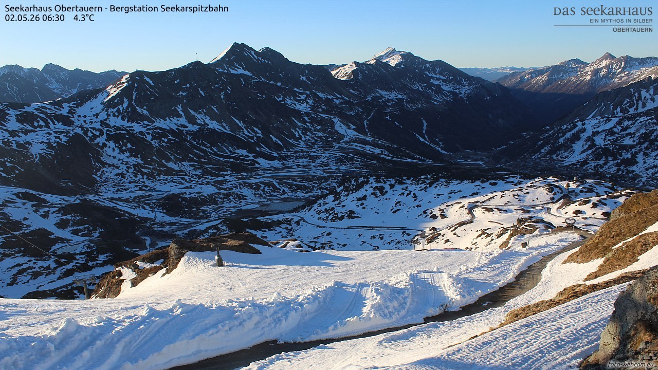 Archiv Foto Webcam Obertauern: Seekarspitz top station