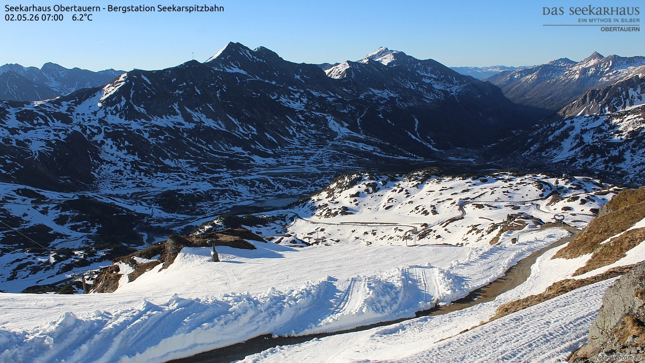 Archiv Foto Webcam Obertauern: Seekarspitz top station