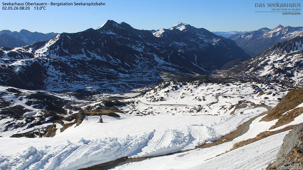 Archiv Foto Webcam Obertauern: Seekarspitz top station