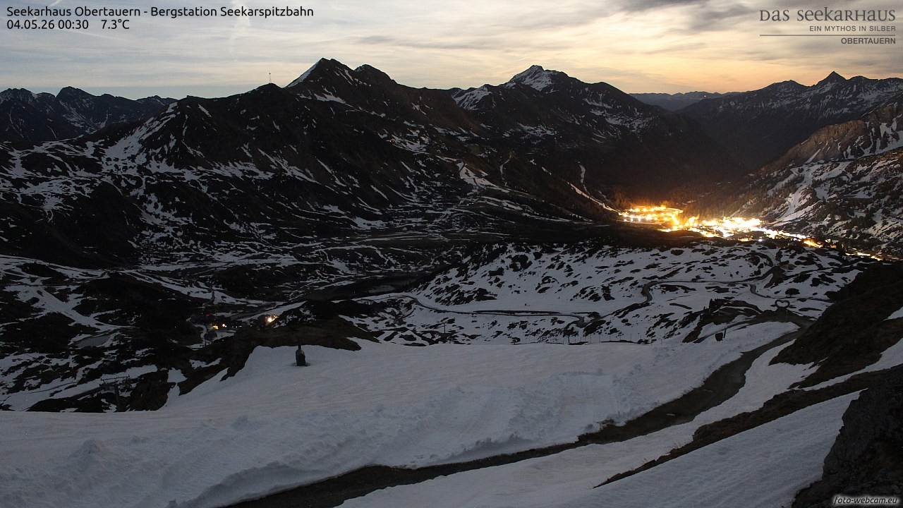 Archiv Foto Webcam Obertauern: Seekarspitz top station