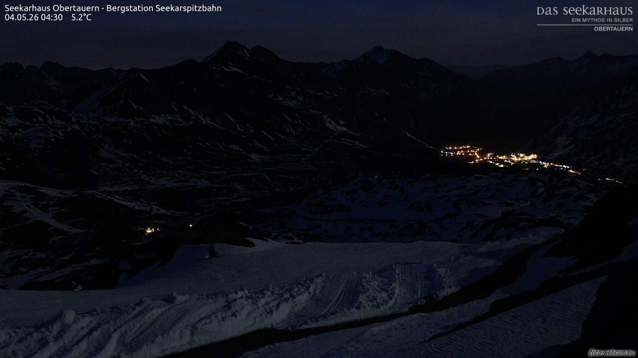 Archiv Foto Webcam Obertauern: Seekarspitz top station