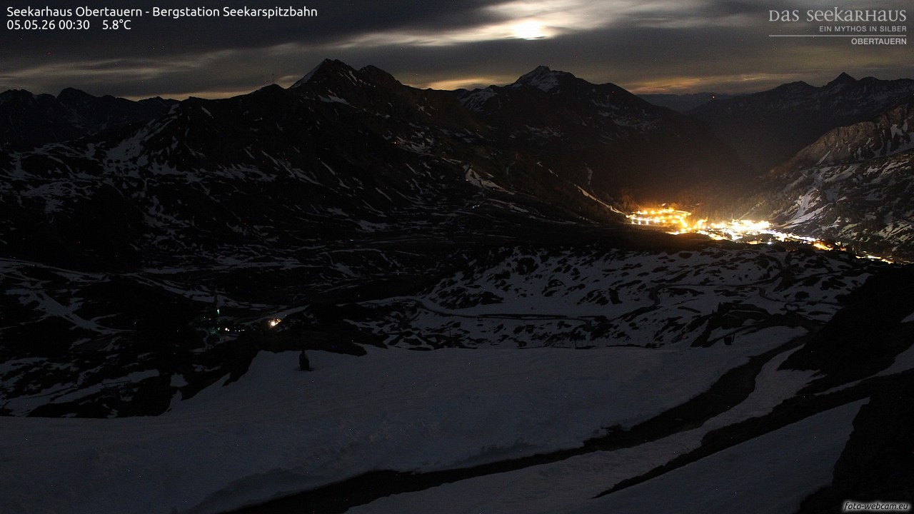 Archived image Webcam View Seekarspitz top station