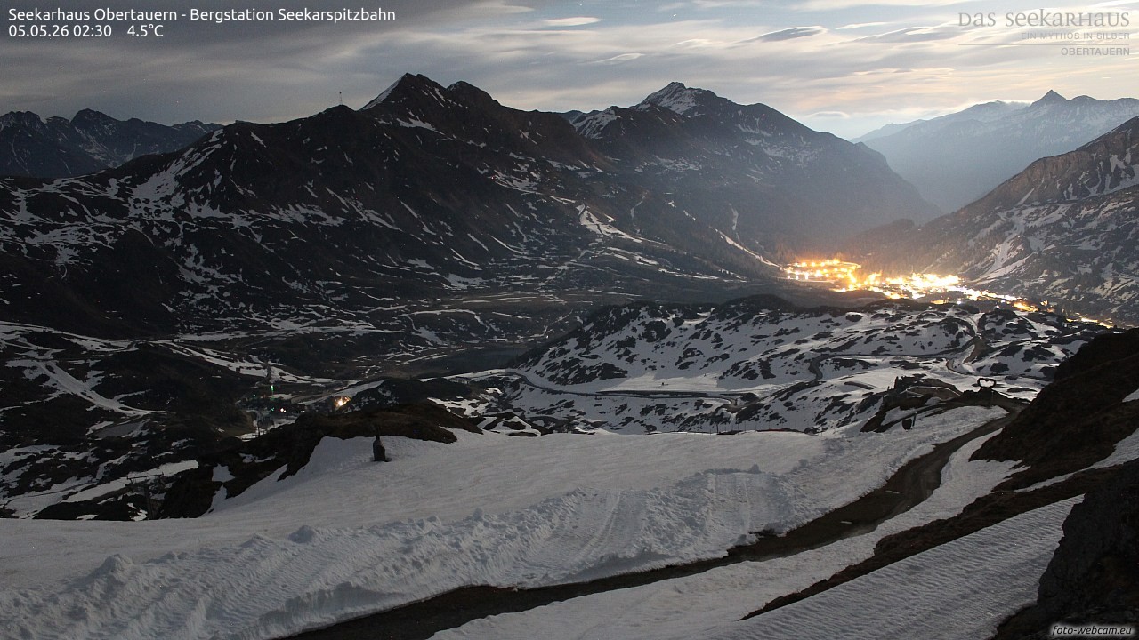 Archived image Webcam View Seekarspitz top station